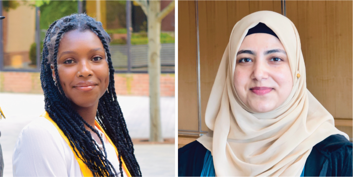 Jafira Johnson and Romana Rashid