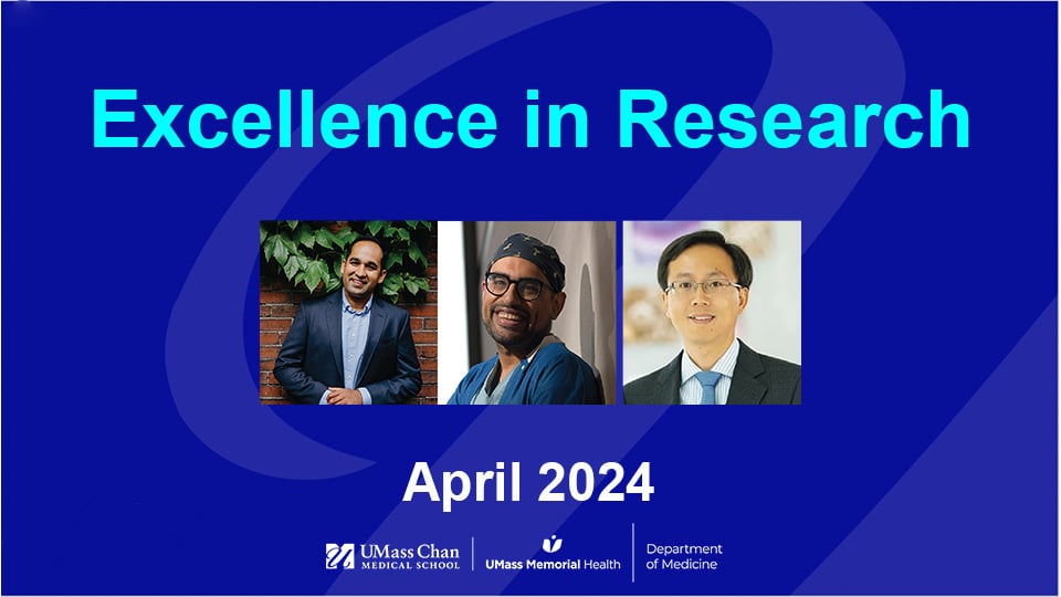  Apurv Soni, Neil Marya, and Honghuang Lin Present at 2024 UMass Chan Media Fellowship