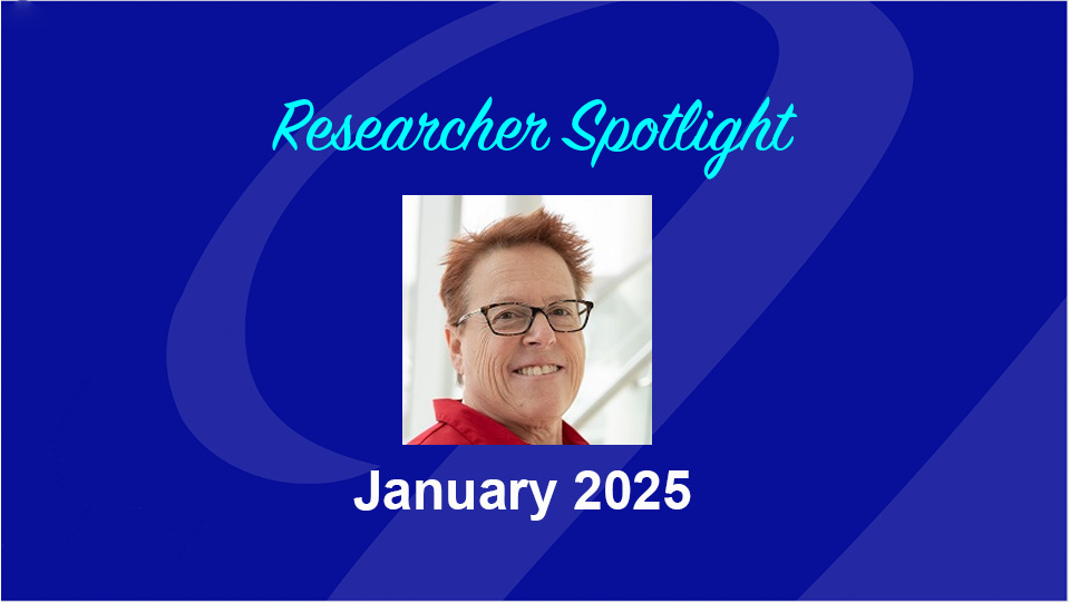  Researcher Spotlight, January 2025, image of Lisa Cavacini, PhD