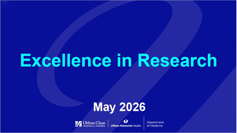  Excellence in Research, May 2026