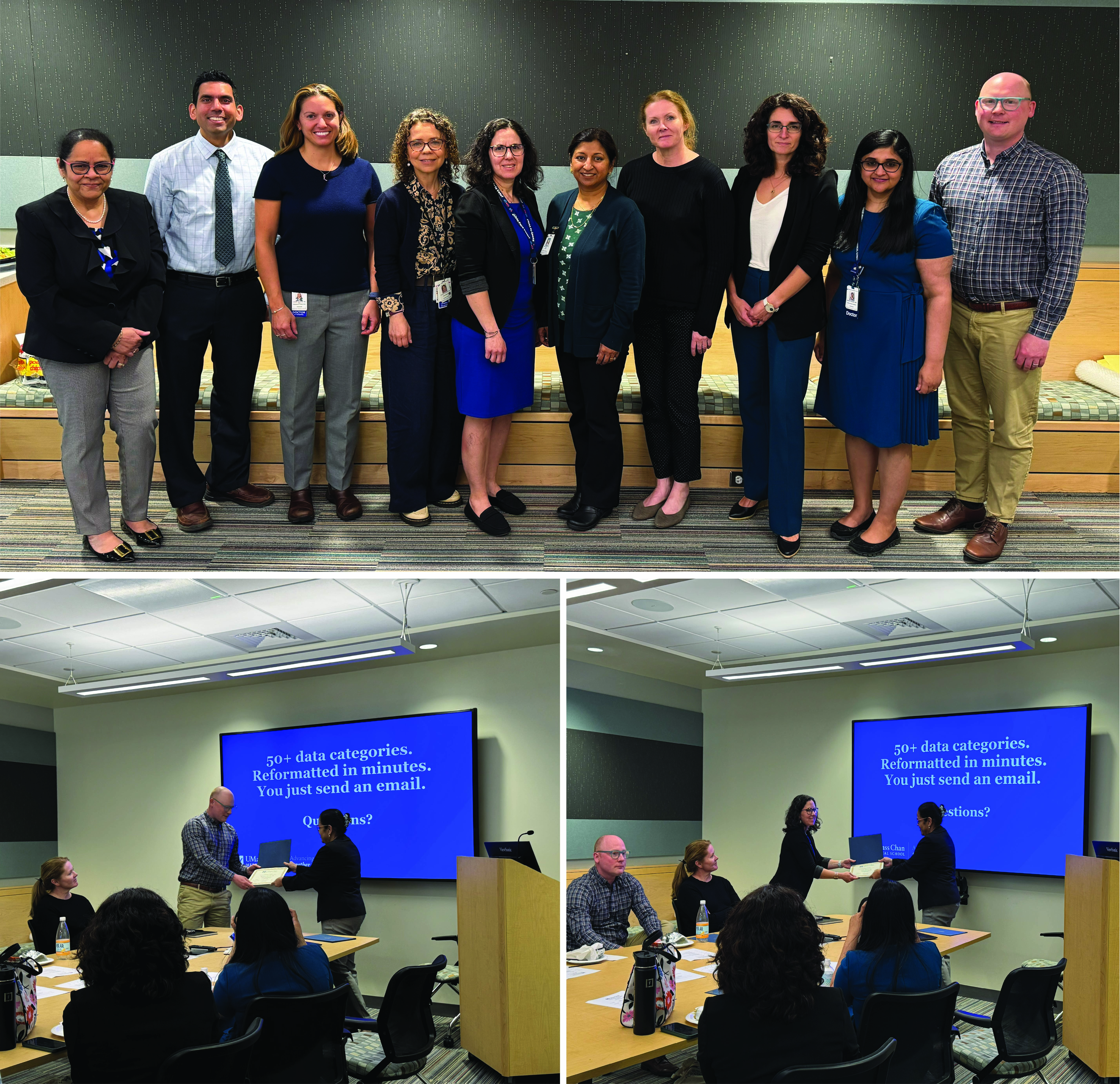 Images from the Medicine Scholars Graduation celebration