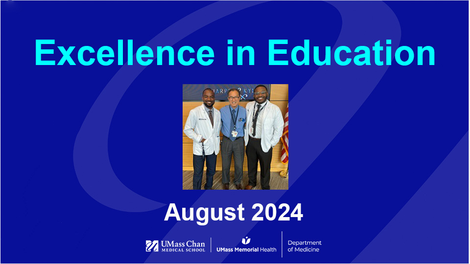  Excellence in Education, August 2024, Left to right: Bradford Grant, Dr. P.Y. Fan, and Kevin Saint-Fort