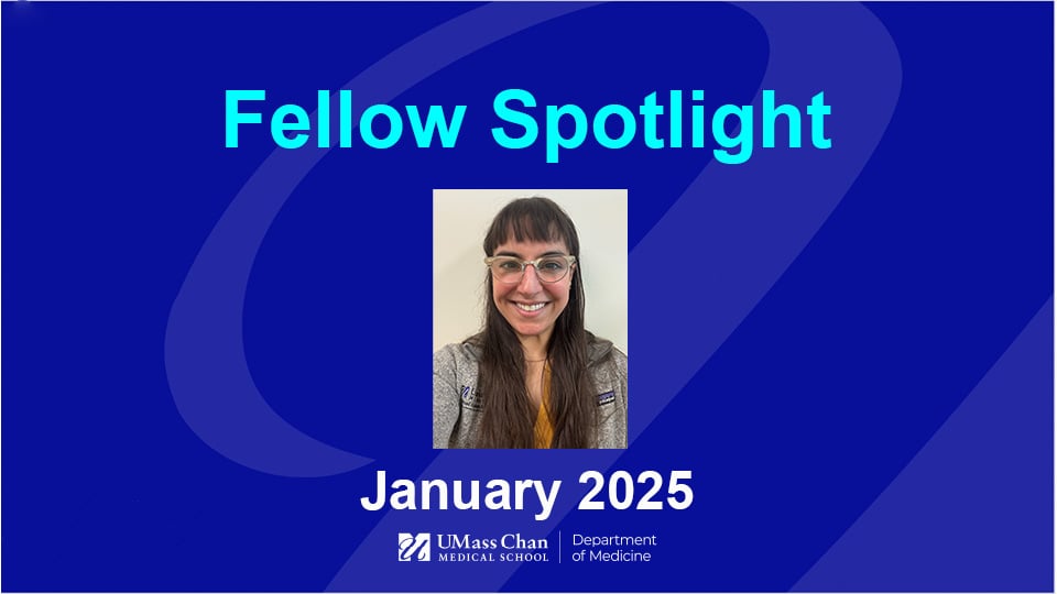  Fellow Spotlight, January 2025, image of Hannah Hamad, MD