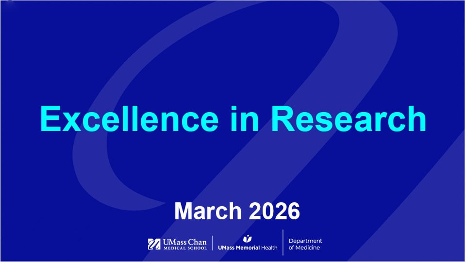  Excellence in Research, March 2026