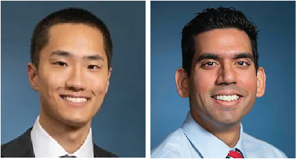 Robert Yuan, MD, PGY2, and Shyam Patel, MD, PhD