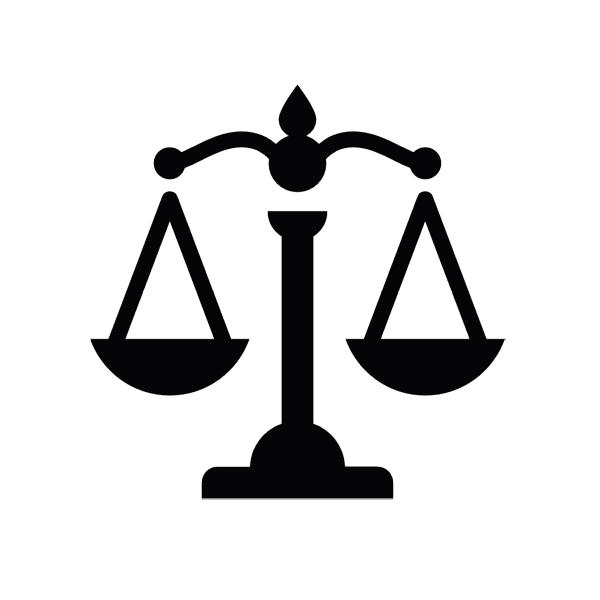 Scales of justice icon