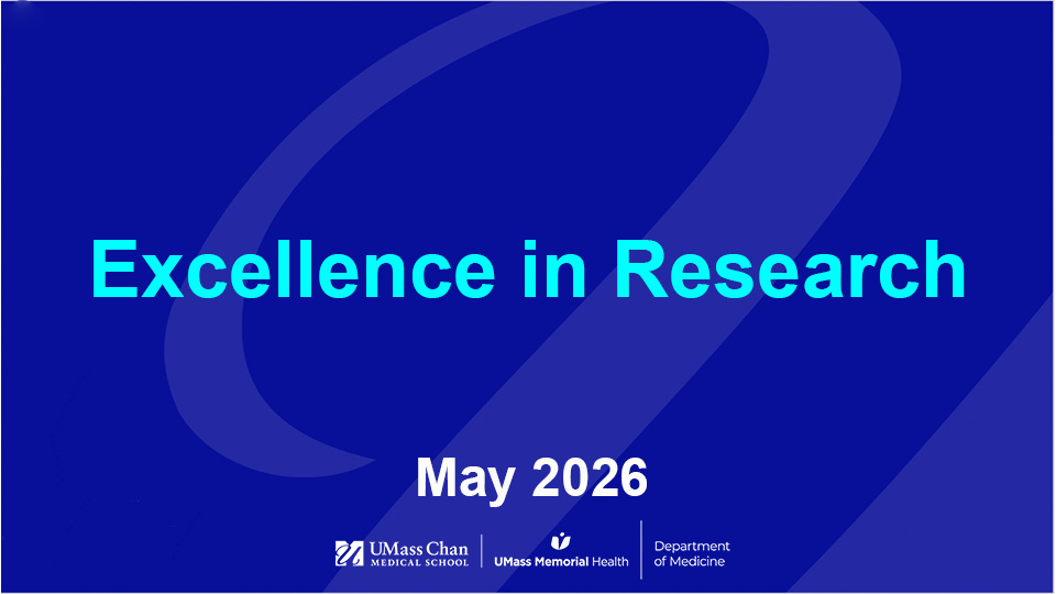  Excellence in Research, May 2026