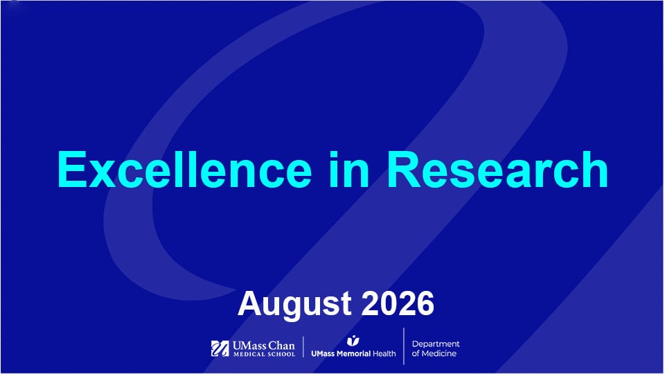  Excellence in Research, August 2026