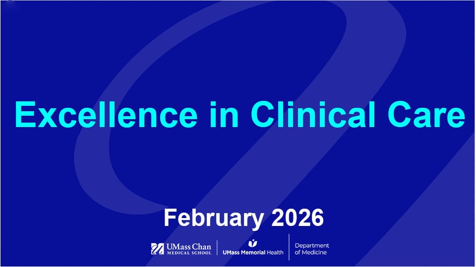  Excellence in Clinical Care, February 2026