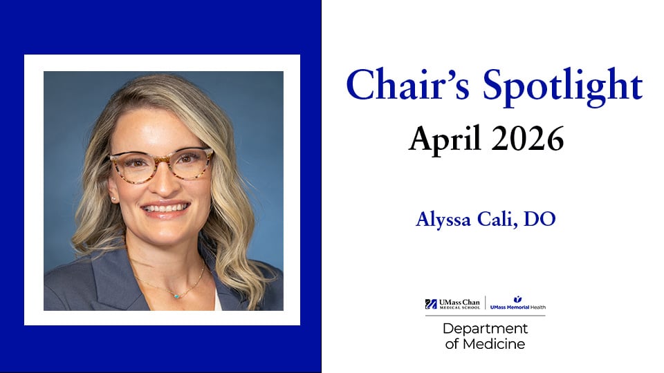 Chair's Spotlight, April 2026, Alyssa Cali, DO