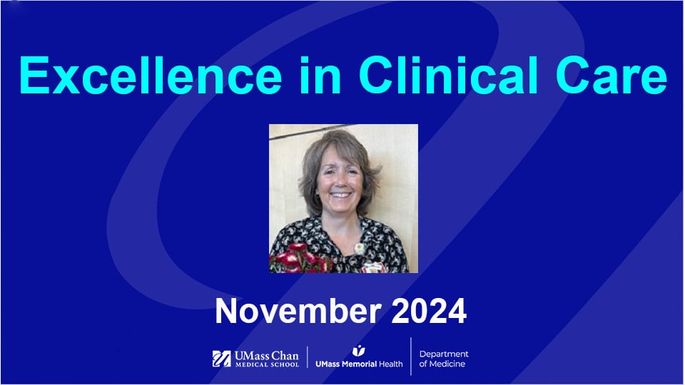  Excellence in Clinical Care, November 2024, image of Sara Lyon