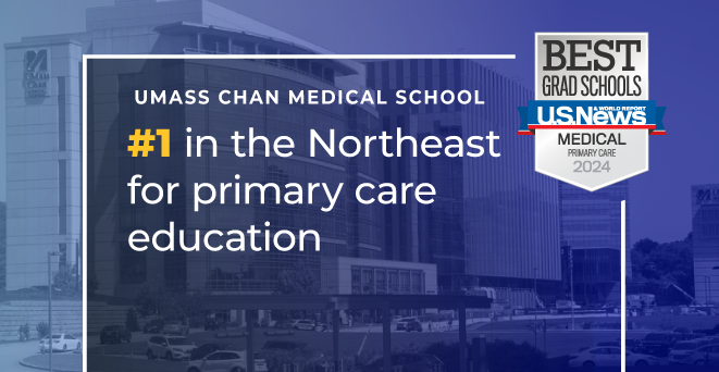 UMass Chan US News and World Report Best Grad Schools Medical Primary Care 2024