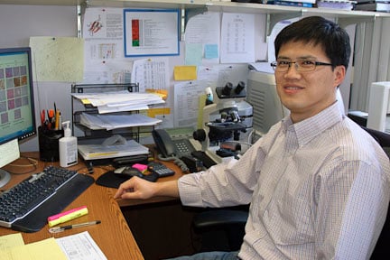 Hong Zhang in Office