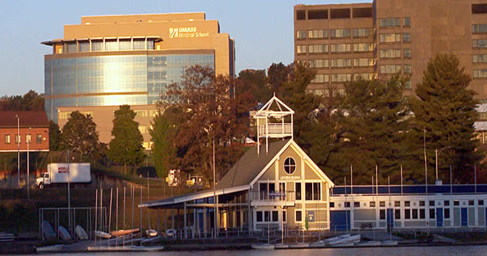 UMass with Boathouse