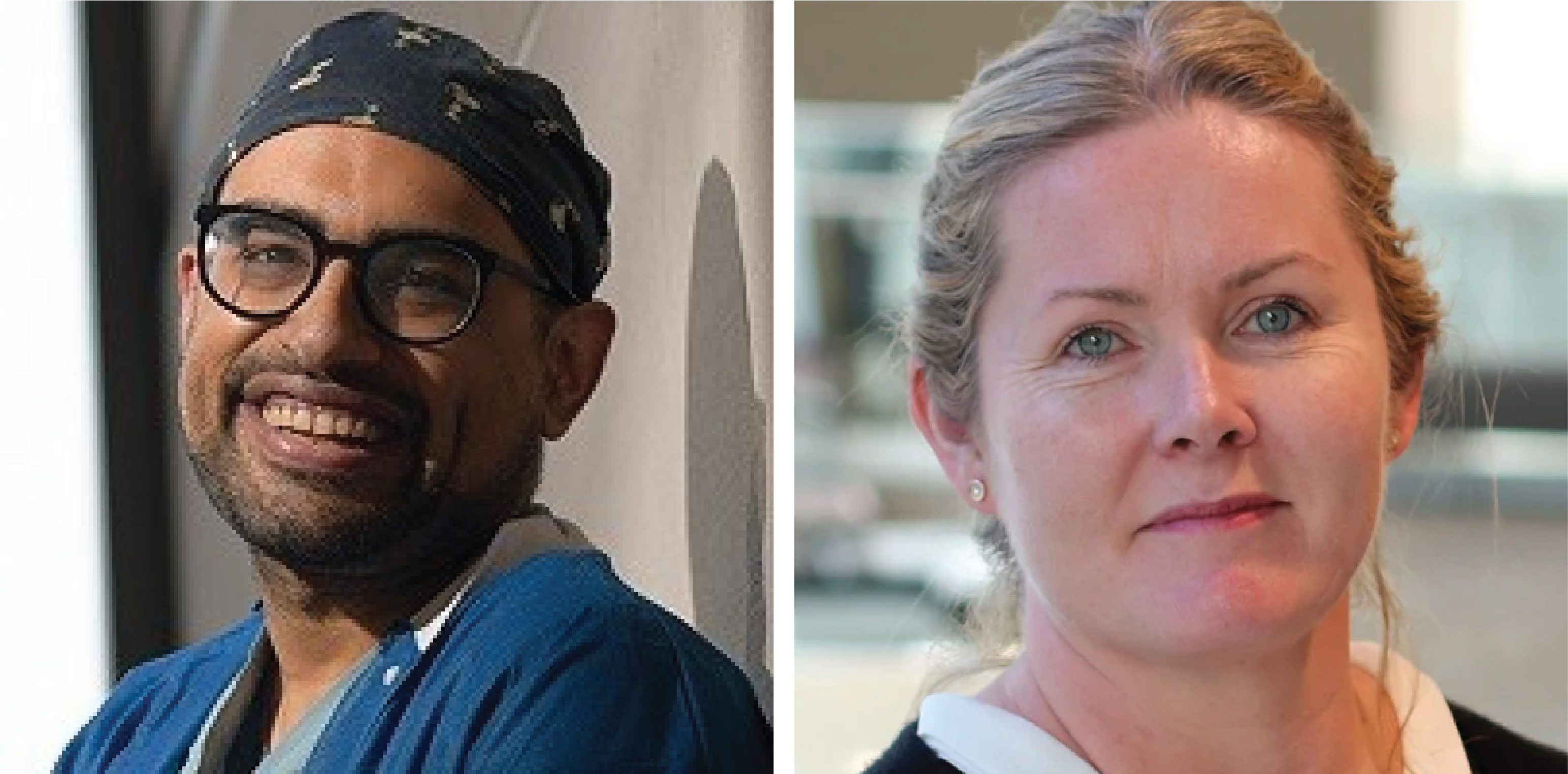 Neil Marya and Kate Fitzgerald