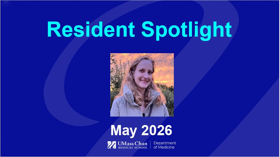  Resident Spotlight, May 2026, image of Molly Gallagher, MD
