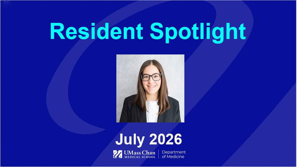  Resident Spotlight, July 2026, image of Darya Herscovici, MD