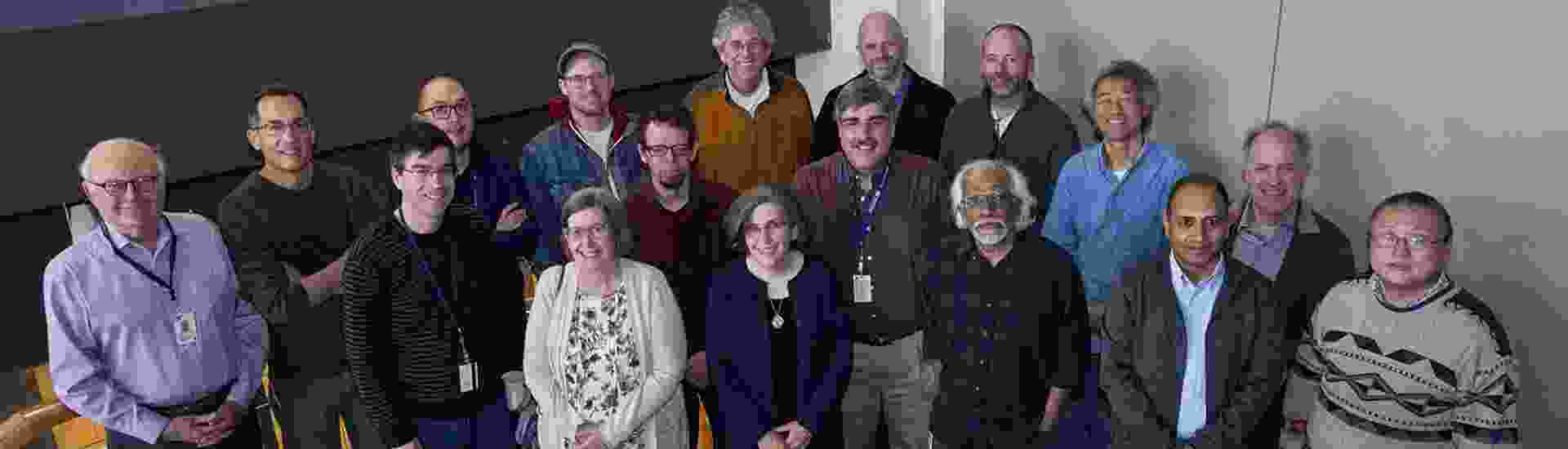 Group shot of faculty members.