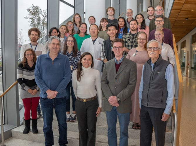 UMass Chan Medical School Department of Neurology ALS research team photo
