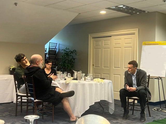 DSB Faculty retreat discussion