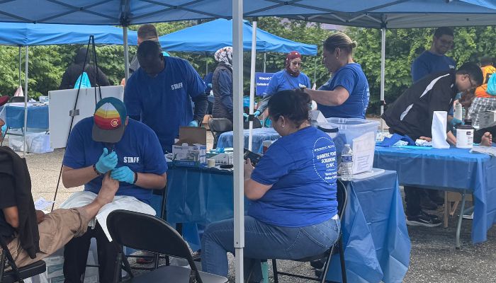 Diabetic Foot Clinic at MLK Center in Worcester