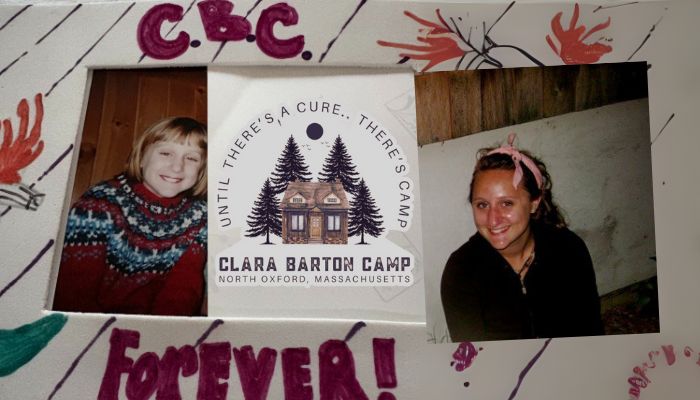 Sarah Franklin at diabetes camp as a child