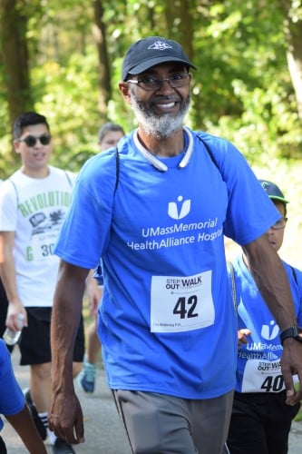 Asem Ali, MD, who sees patients at the UMass Diabetes Center of Excellence in Worcester as well as at Leominster HealthAlliance