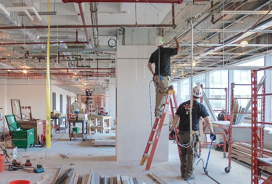  Renovation project third floor school building