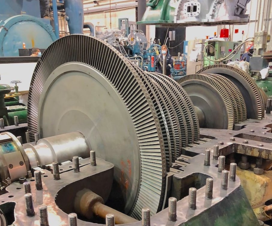  Generator rotor in power plant