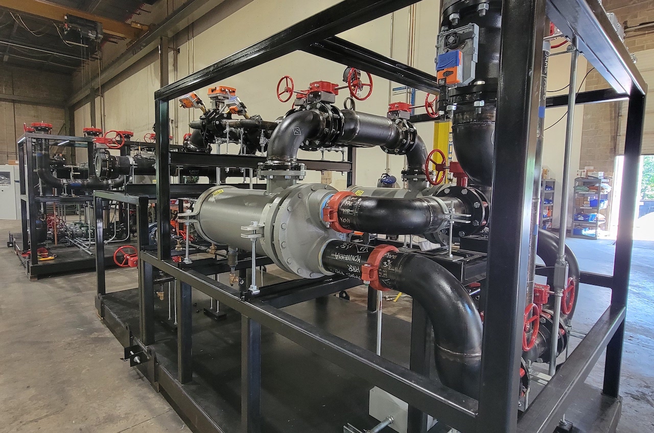 Konvekta system for heat recovery