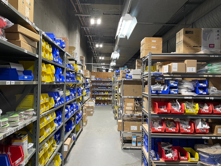  Maintenance parts warehouse