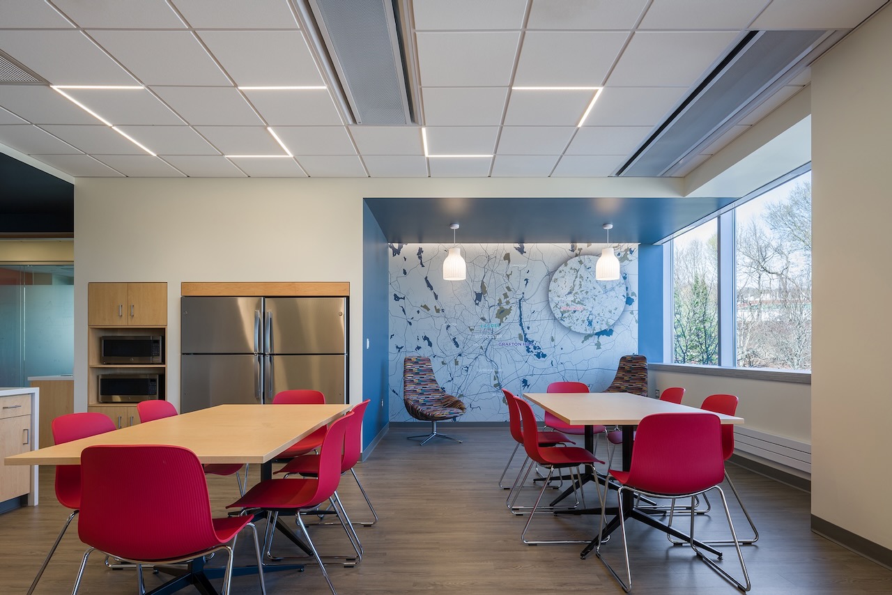 photo of student cafe area