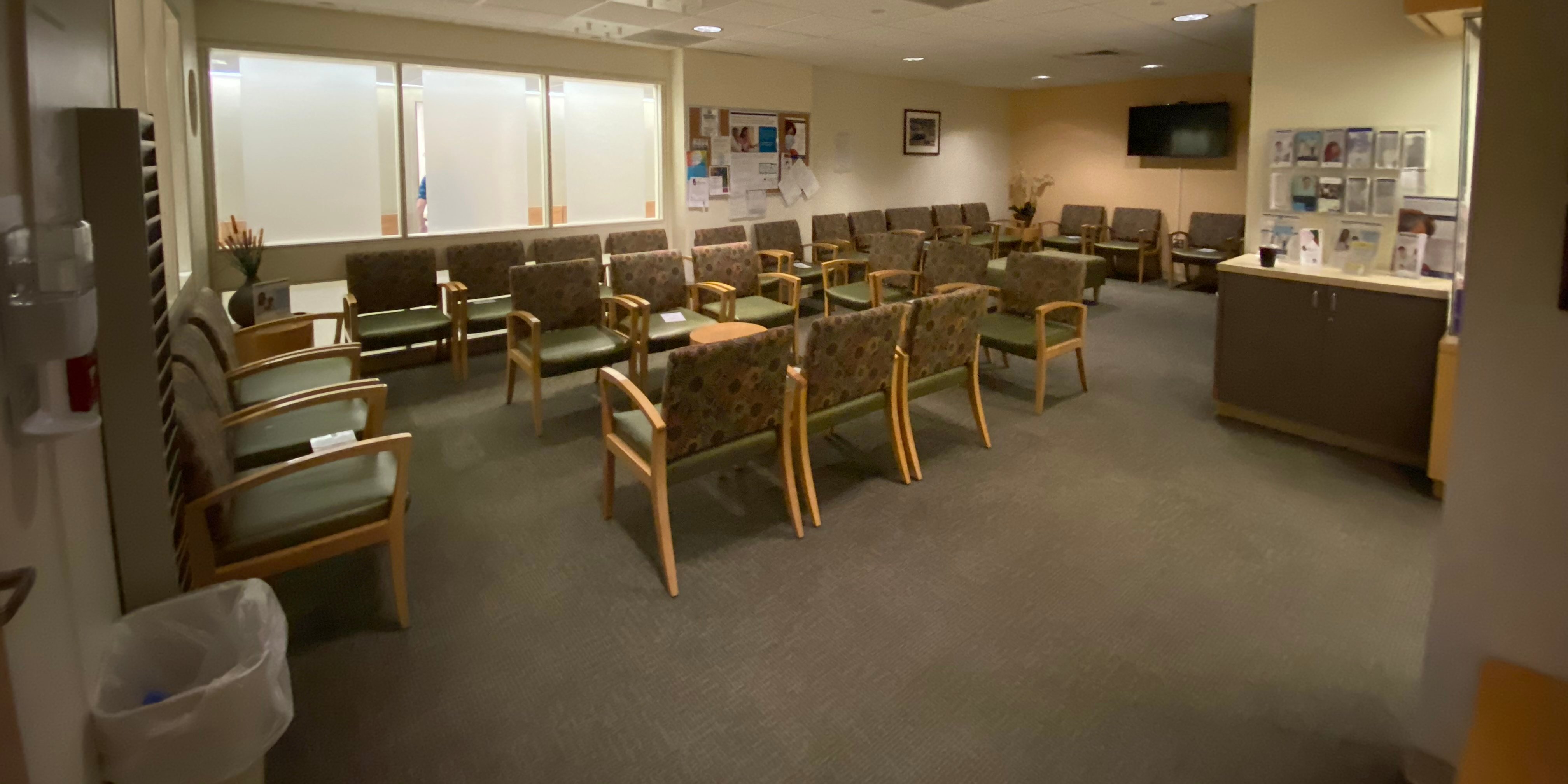  waiting room at a clinic