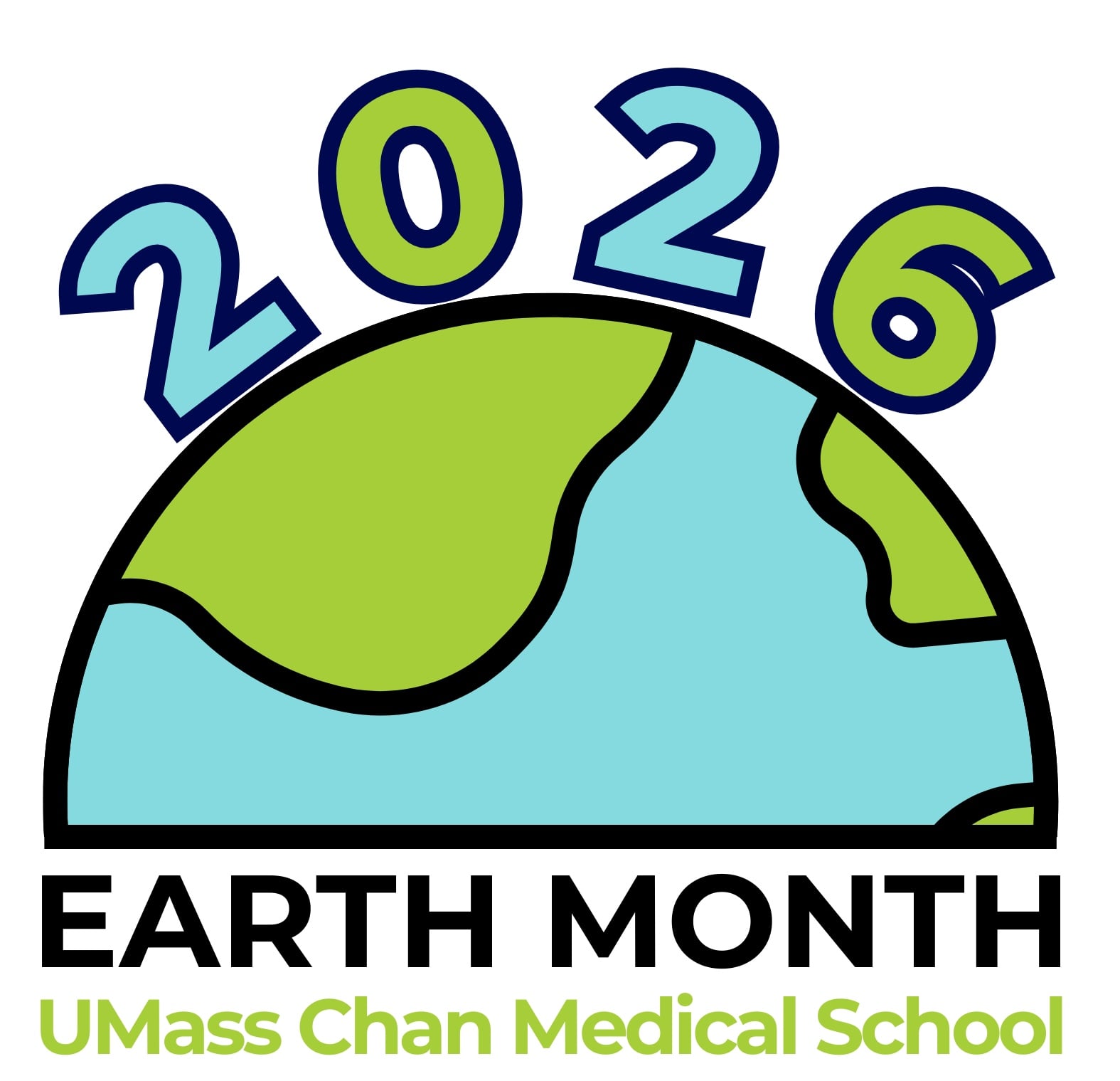 Earth Month UMass Chan 2026 logo
