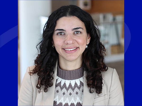 Headshot of Dr Ana Maldonado-Contreras, smiling and looking directly in the camera