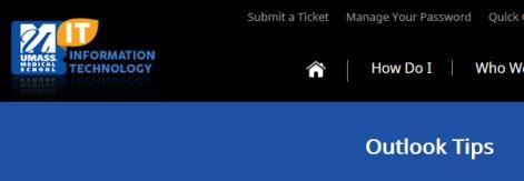 Outlook Tips