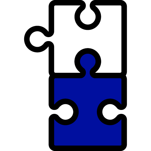 puzzle pieces icon