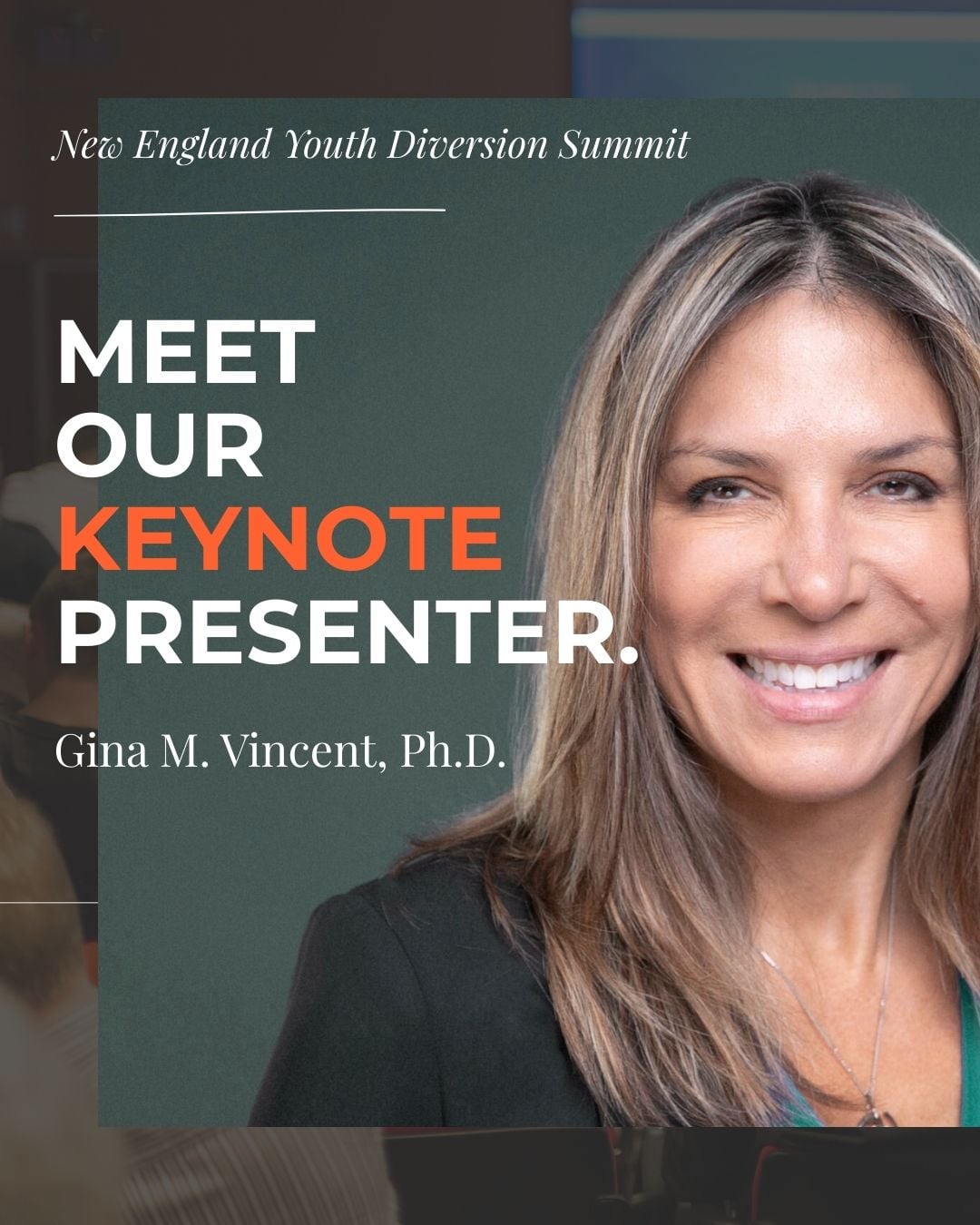 Gina Vincent white woman with blonde hair