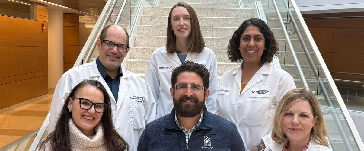Movement Disorders support team photo