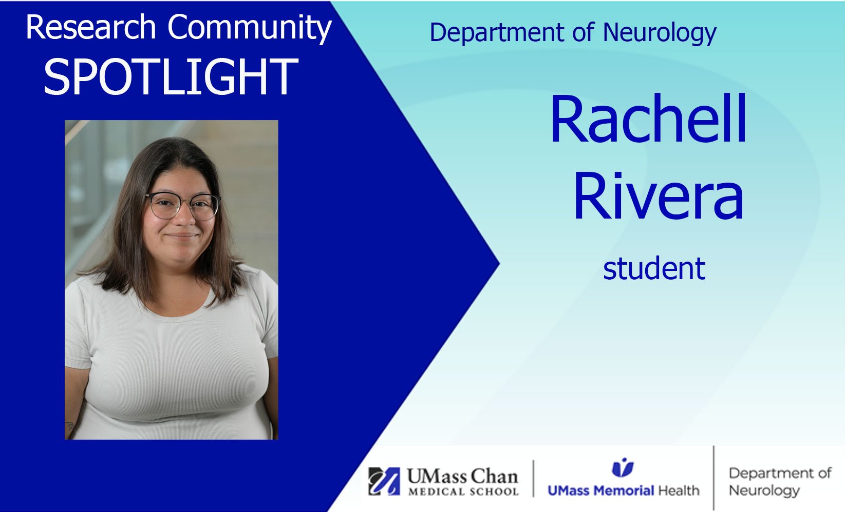 Rachell Rivera, research student