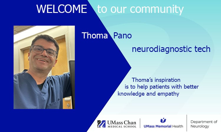 Thoma Pano, neurodiagnostic tech