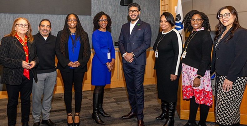 Awardees at annual MLK recognition event