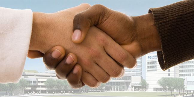Photo of handshake