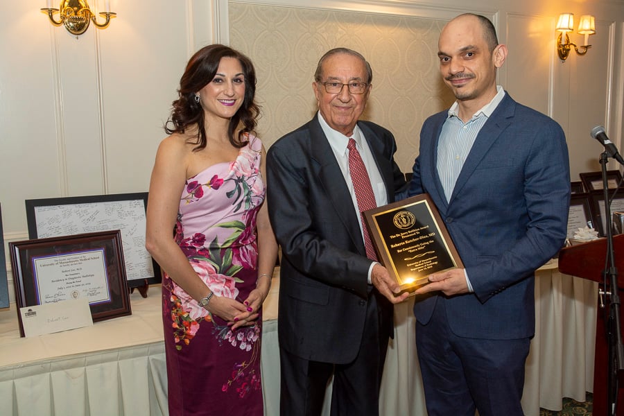 Roberto Kutcher Diaz, MD - 2019 UMMS Radiology Balikian Award