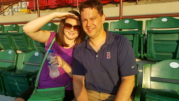 Radiology Residents at Paw Sox Game