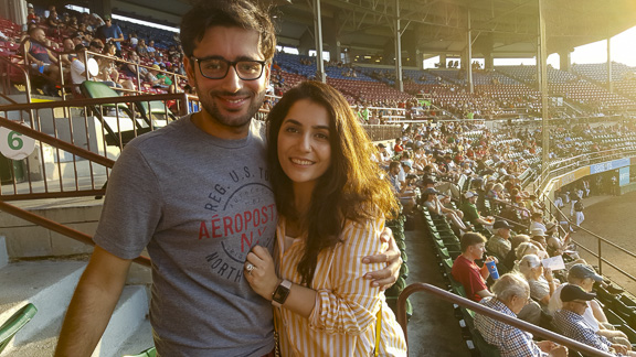 Radiology Residents at Paw Sox Game