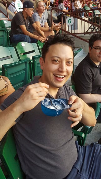 Radiology Residents at Paw Sox Game