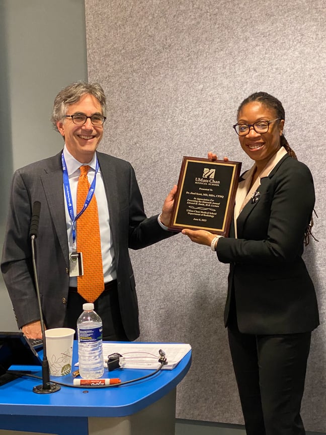 Jinel A. Scott, MD, 16th Annual Smith Lecturer