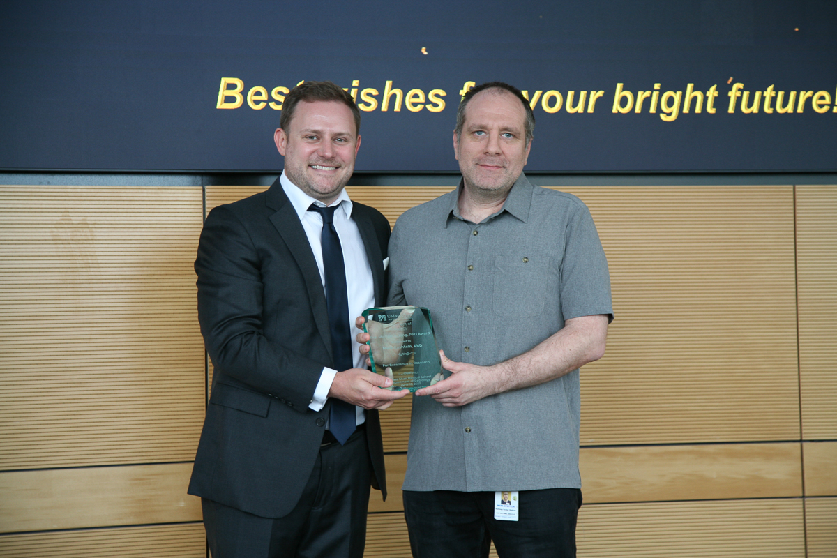 Dr. Mark Epshtein - Michael Smith Award 2025