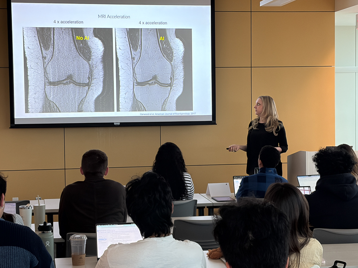 Liz Garwood lectures at Brown Univ.